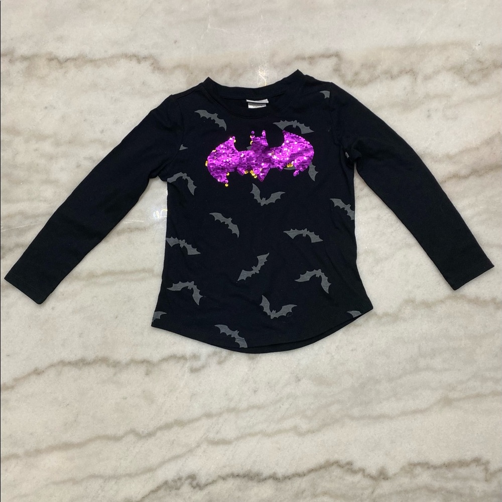EUC Girls Batman Long Sleeve